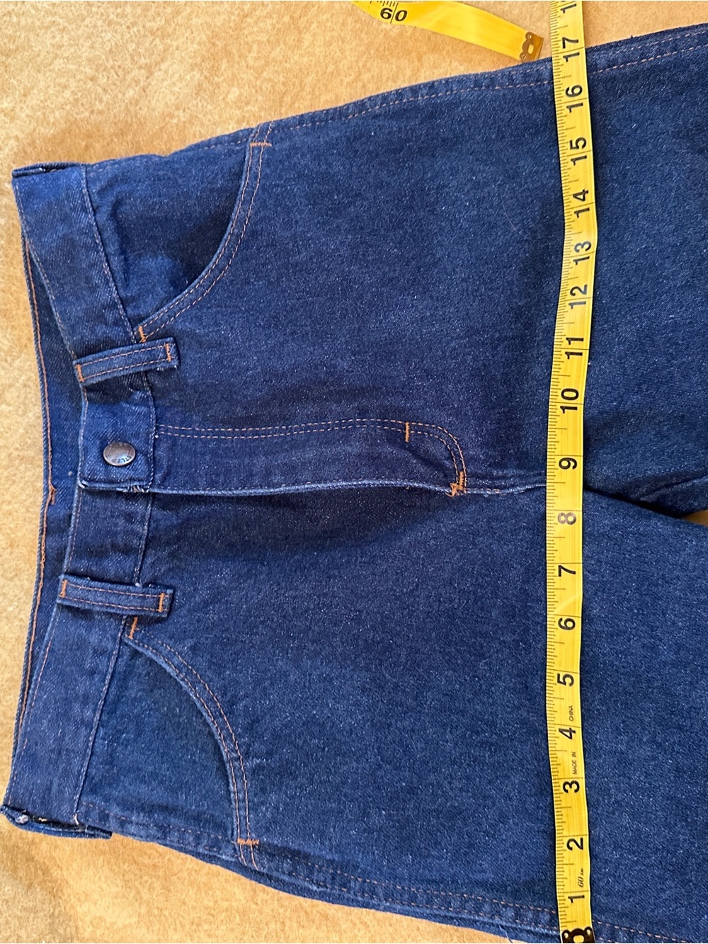 Rustler Dark Blue Kids Jeans - Straight Fit - Picture 7 of 8